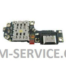 Блок захранване ( PCB, SUB ) за Huawei Nova Y90 / CTR-LX2 + микрофон, sim четец
